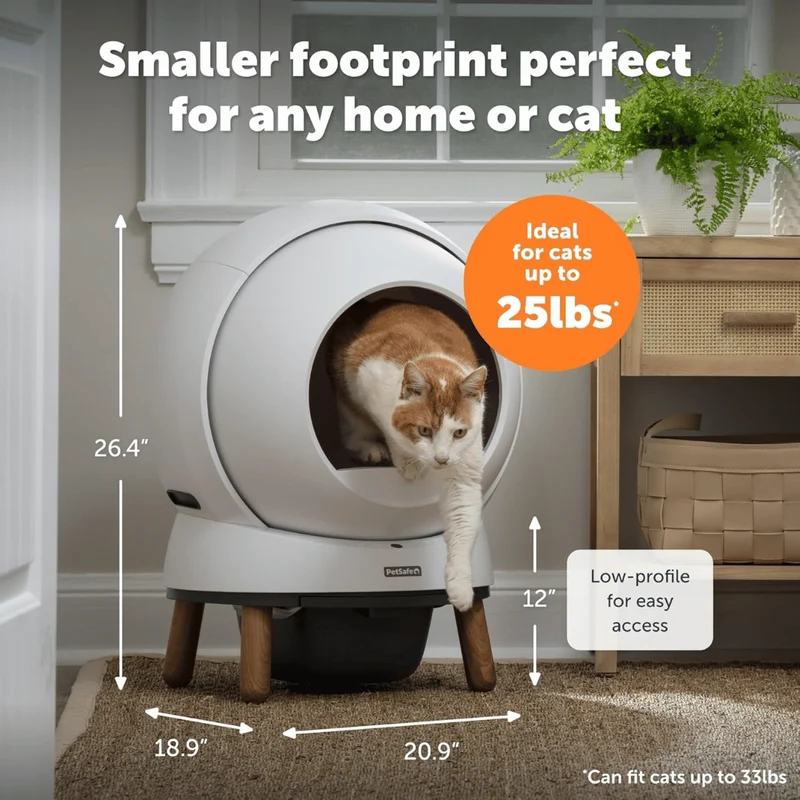 Bac à litière autonettoyant ScoopFree SmartSpin