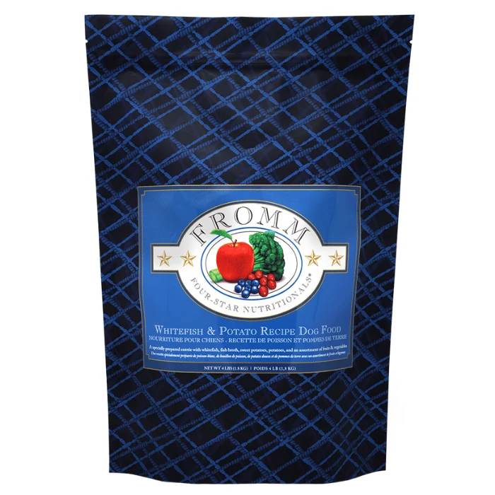 Croquettes Fromm Four-Star Poisson blanc et pomme de terre pour chiens