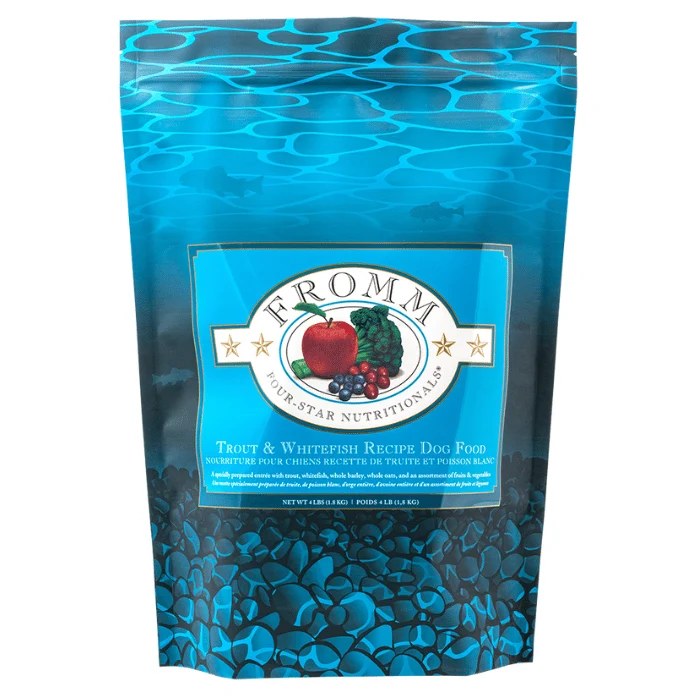 Croquettes Fromm Four-Star Truite et poisson blanc pour chiens