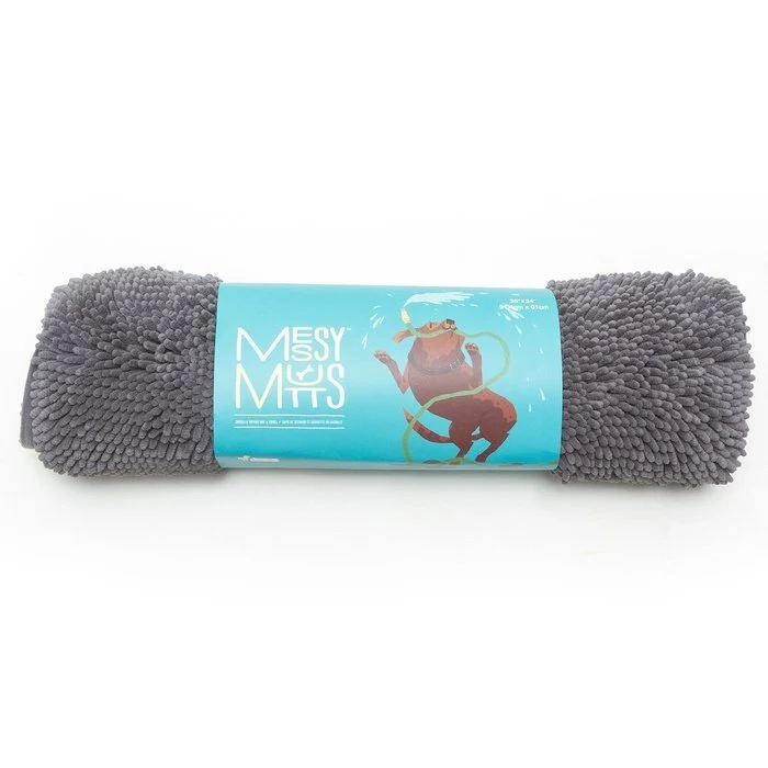Tapis de séchage et serviette en microfibre avec poches pour les mains, moyen 36 "x 24"