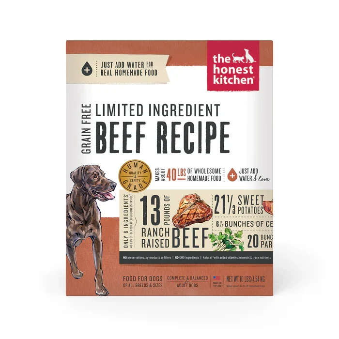 The Honest Kitchen Hope déshydraté bœuf LID pour chiens