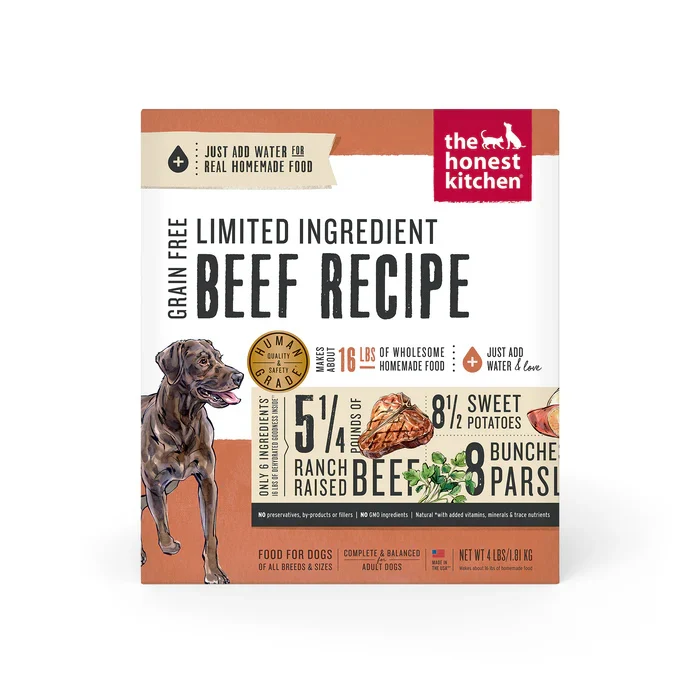 The Honest Kitchen Hope déshydraté bœuf LID pour chiens