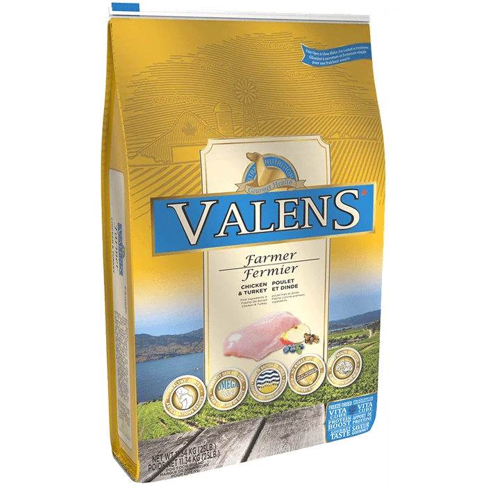 Nourriture pour chiens Valens Fermier - Poulet & Dinde