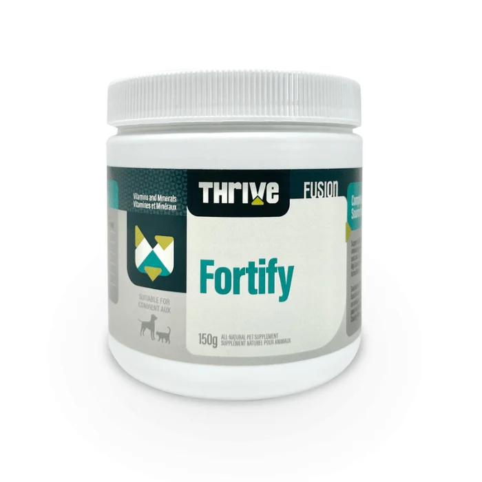 Thrive Fortify Fusion 150g - Fortifiant pour régime cru BCR Pure