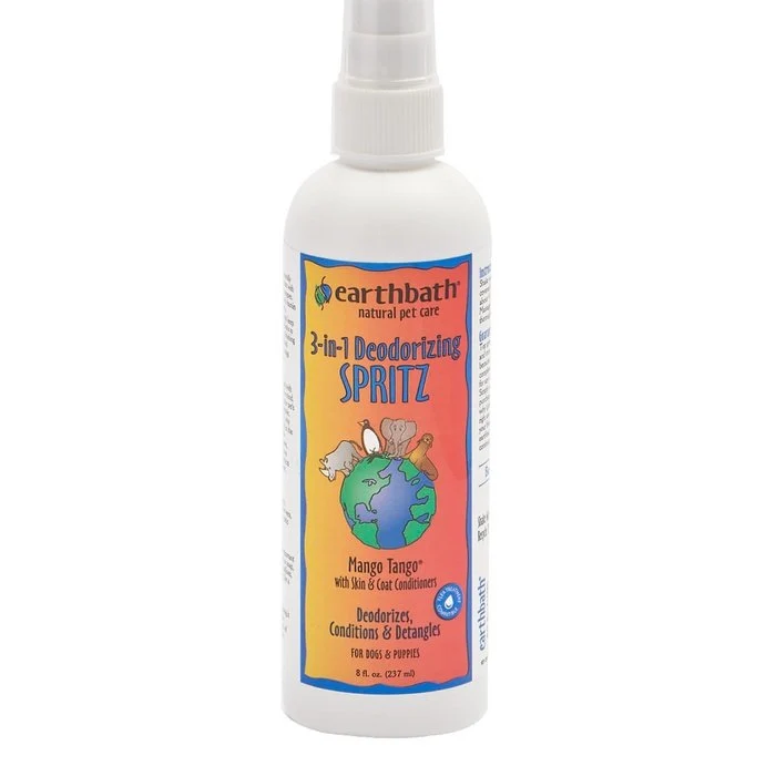 Earthbath - Désodorisant 3 en 1 Mango Tango spritz pour chien 8oz