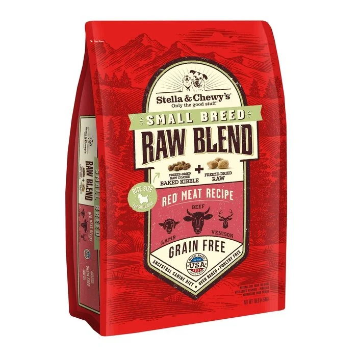 Croquettes Stella & Chewy's Raw Blend Viande rouge pour petites races de chiens
