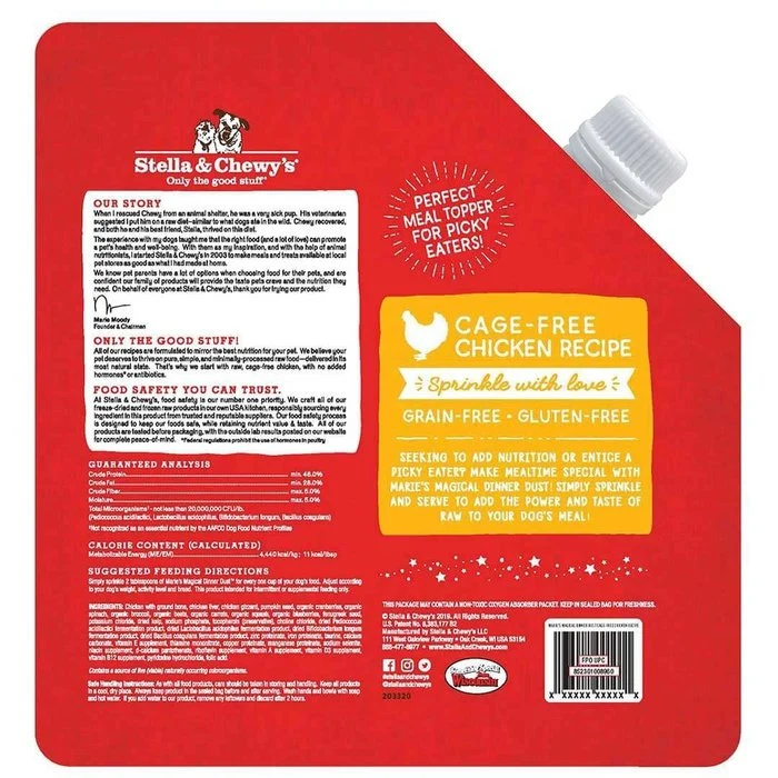 Marie's Magical Dinner Dust Poulet 7 oz pour chiens