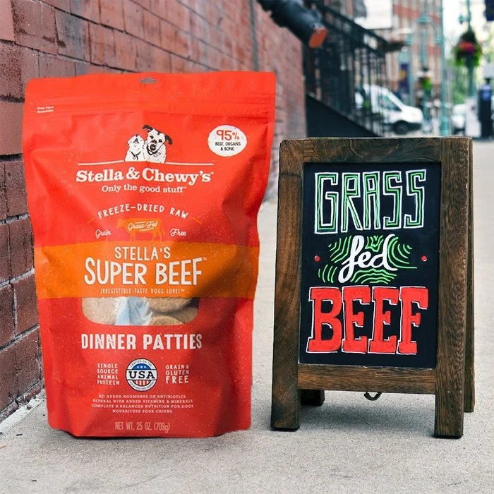 Galettes Stella & Chewy's Dinner Patties Bœuf pour chiens
