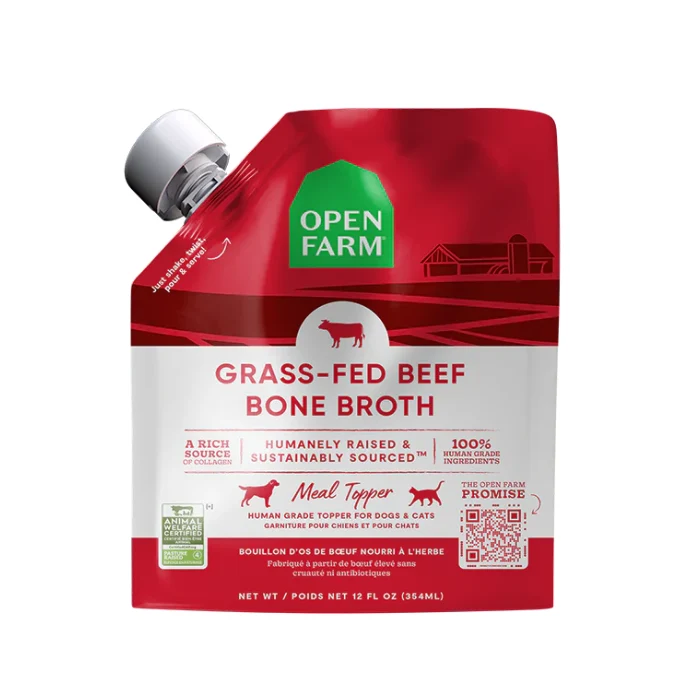 Open Farm Bouillon d'os de bœuf