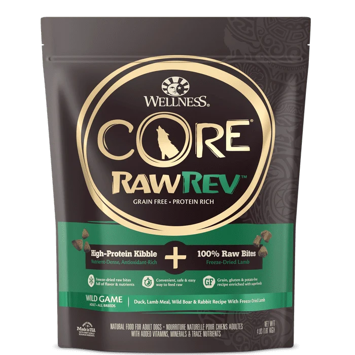 Wellness CORE RawRev Grain Free Wild Game