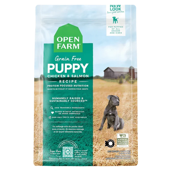 Nourriture pour chiots Open Farm Puppy sans grain