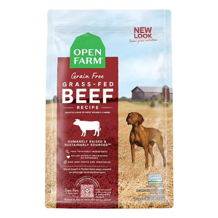 Nourriture pour chiens Open Farm Bœuf sans grain