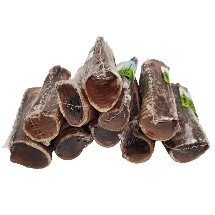 Trachées de boeuf 6'' - Paquet de 10