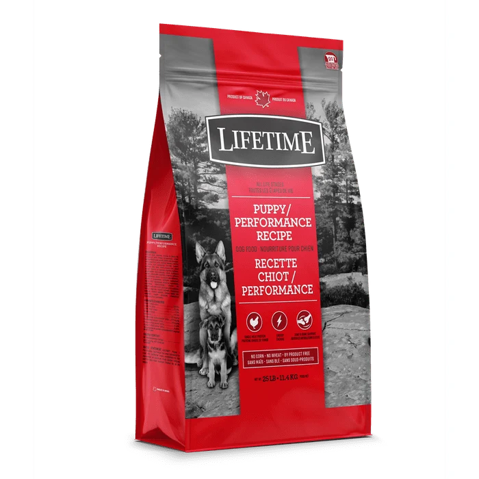 Nourriture pour chiots Lifetime performance