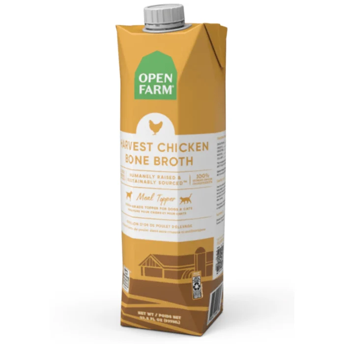 Open Farm Bouillon d'os de poulet 1 L (33.8 oz)