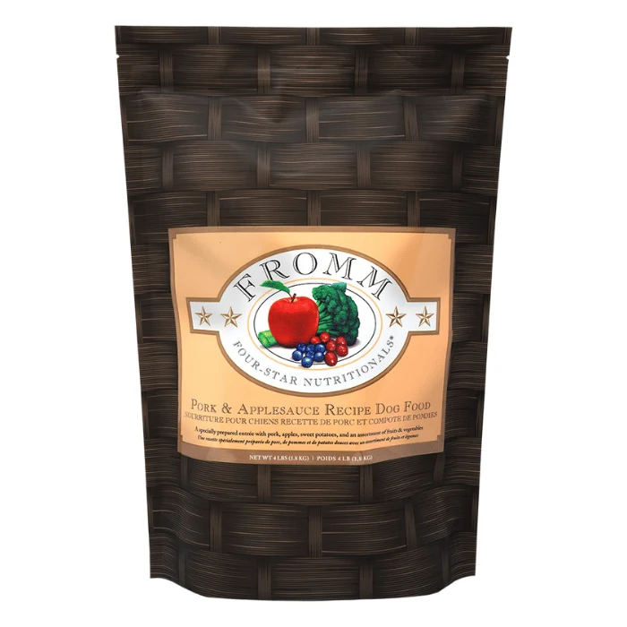 Croquettes Fromm Four-Star Porc et compote de pomme pour chiens