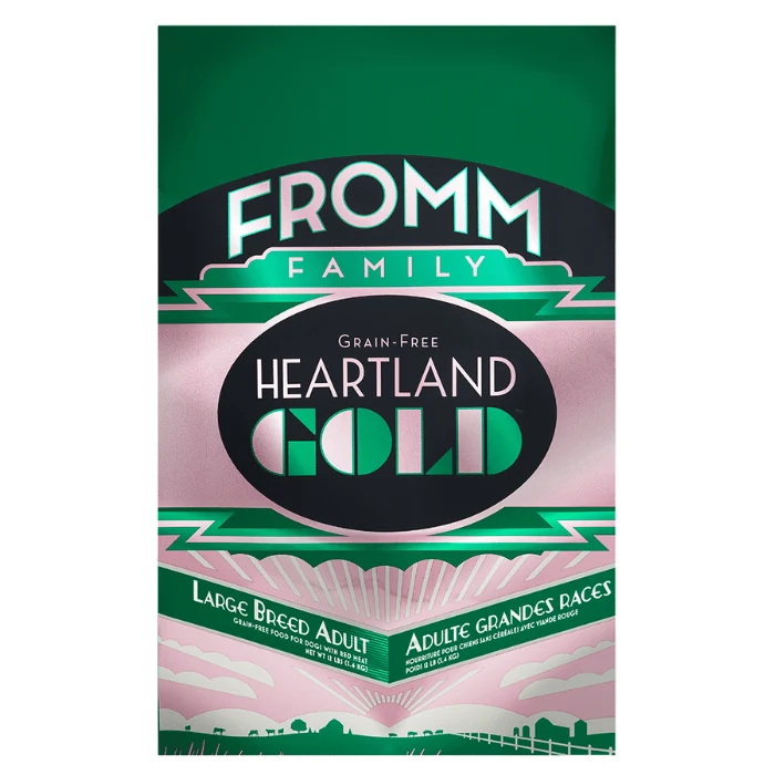 Croquettes Fromm Family Heartland Gold Adulte Grandes Races (viandes rouges)