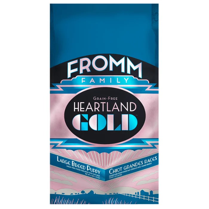 Croquettes Fromm Family Heartland Gold Chiot Grandes Races (viandes rouges)