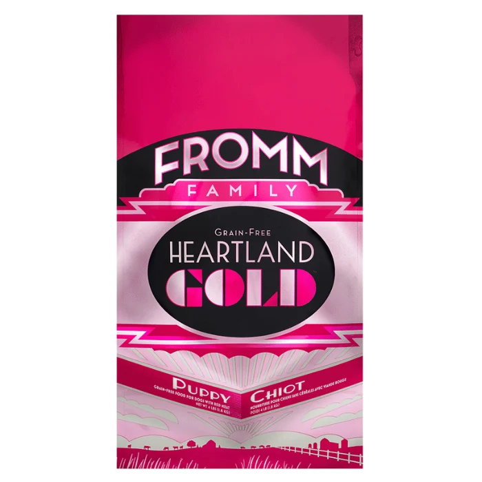 Croquettes Fromm Family Heartland Gold Chiot (viandes rouges)
