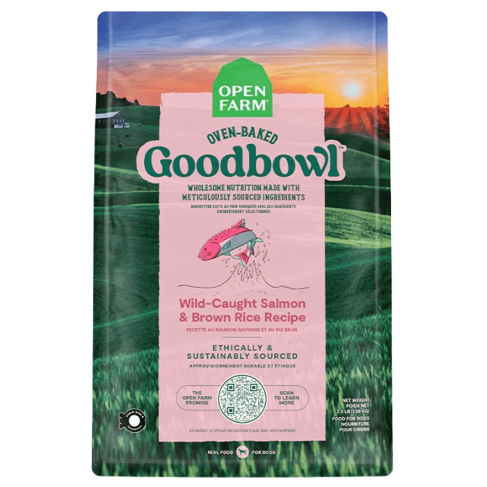 Open Farm GoodBowl Saumon et Riz brun pour chien