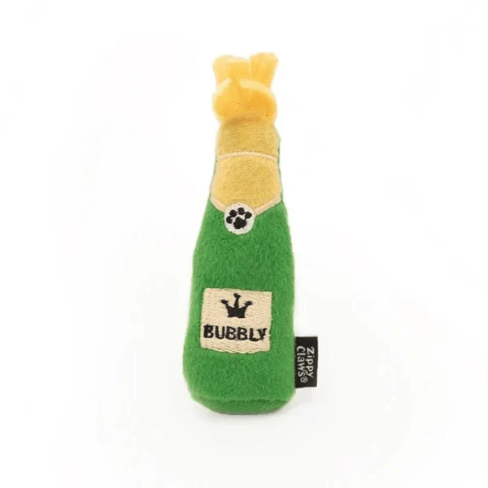 ZippyClaws - Crusherz Mousseux peluche bouteille à l'herbe à chat