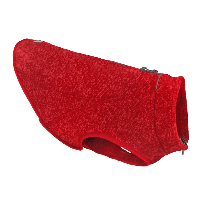 Kurgo Chandail k9 Core Pour Chien, En Molleton - Rouge Chiné