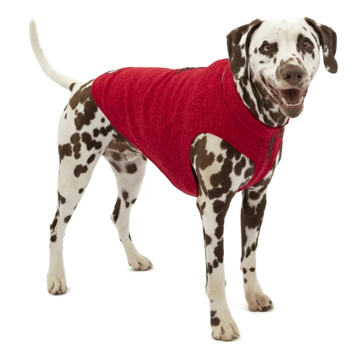 Kurgo Chandail k9 Core Pour Chien, En Molleton - Rouge Chiné