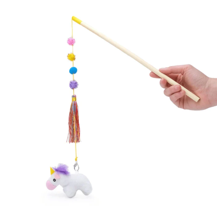 ZippyClaws - ZippyStick baguette interactive licorne pour chat