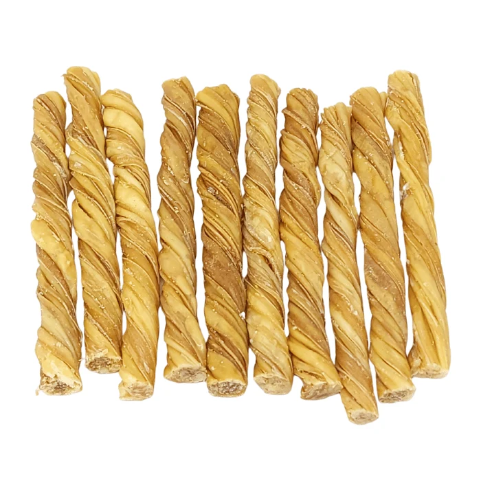 Bâtons de tripe torsadés 5'' - Paquet de 10