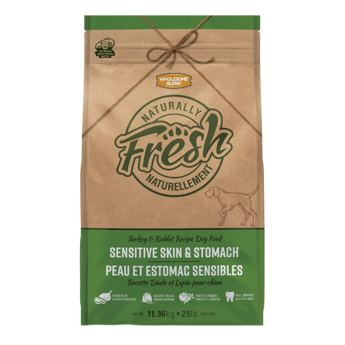 Naturellement Fresh - Nourriture dinde et lapin pour chien