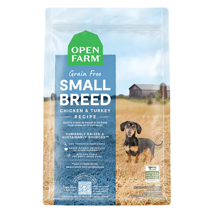 Nourriture pour chiens Open Farm Poulet et Dinde sans grain