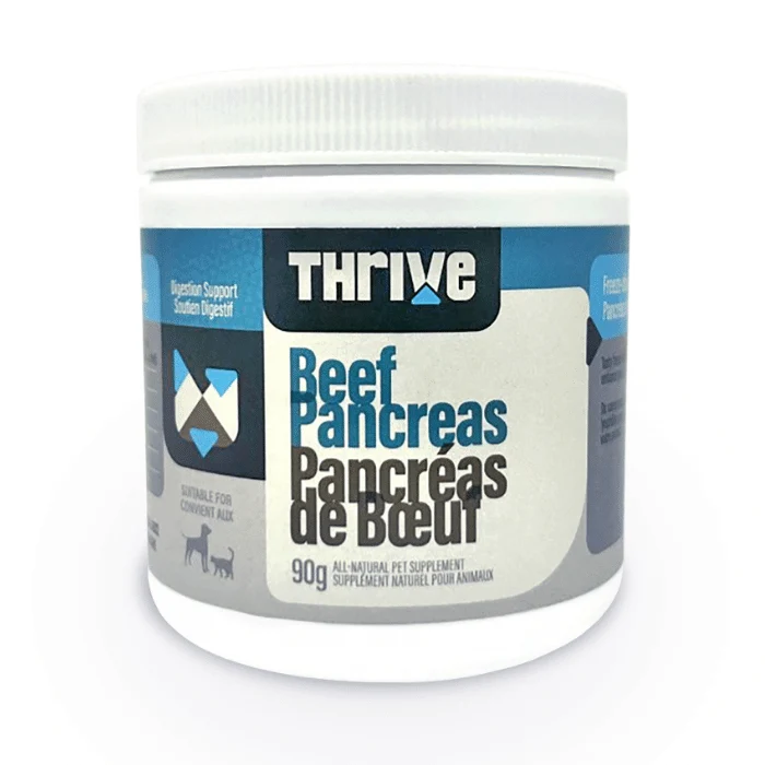 Pancréas de Boeuf Thrive 90g - Lyophilisé