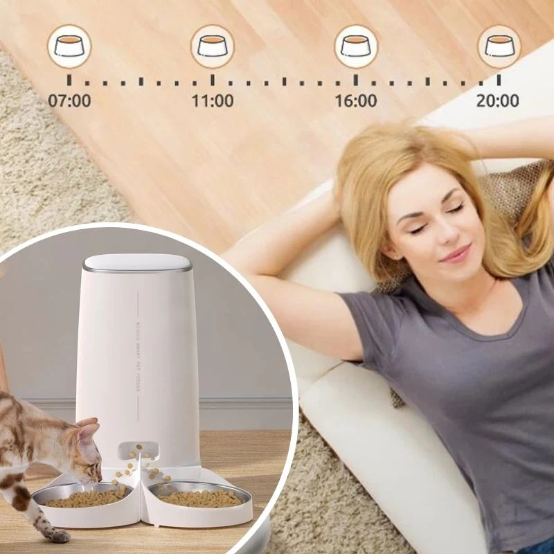 Distributeur automatique pour chat -Auto Pet Feeder