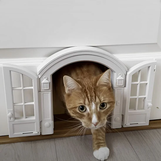 Chatiere pour chat - Double porte
