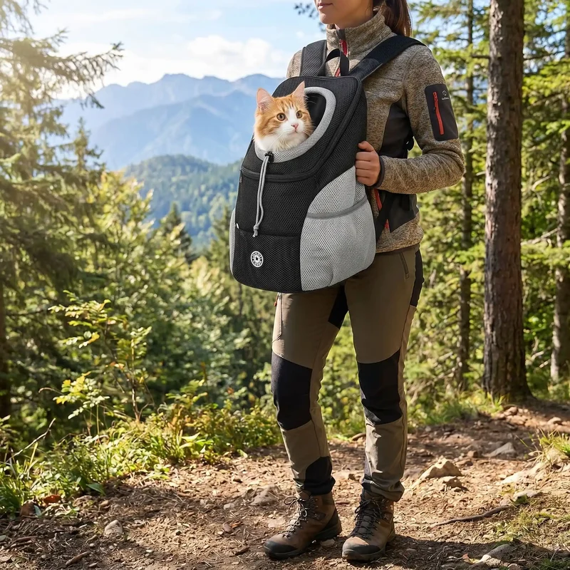 Sac à dos pour transport chat - Pour randonnée