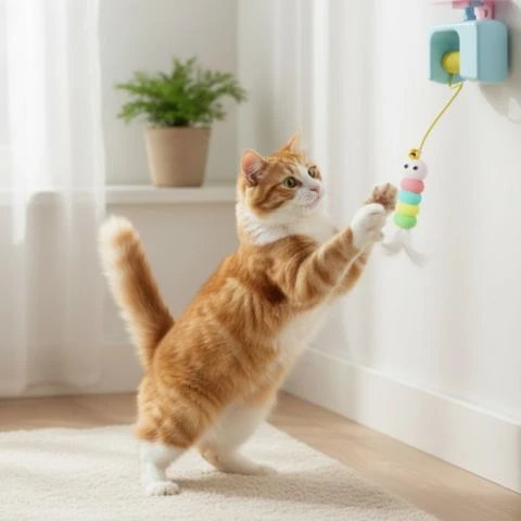 Jouet chat interactif — Anti-ennui