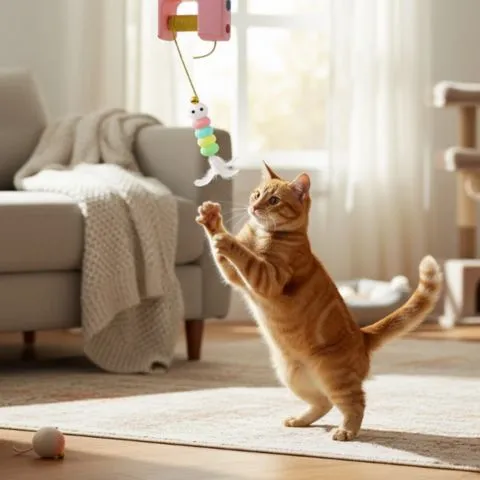 Jouet chat interactif — Anti-ennui