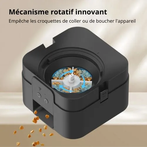 Distributeur de croquettes pour chat automatique - Smart Feed