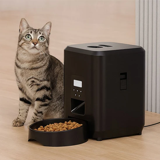 Distributeur de croquettes pour chat automatique - Smart Feed