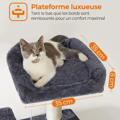 Arbre à chat - Tour de jeux et de détente SkylineComfort 140 cm