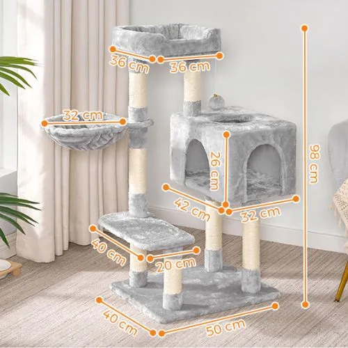 Arbre à chat - PlayHouse 100 cm