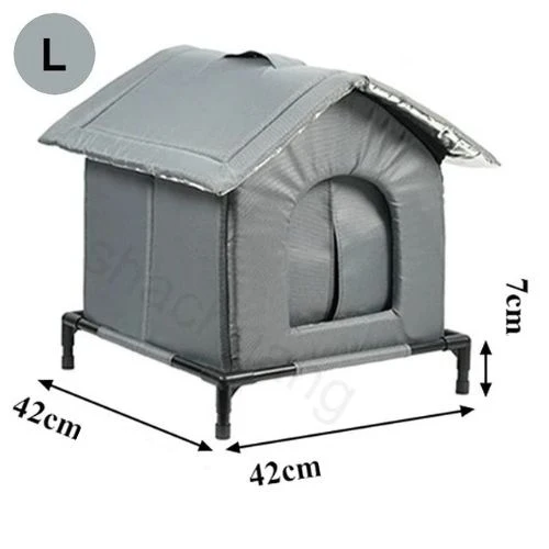 Niche exterieur pour chat - Isolation triple couche