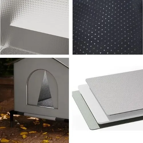 Niche exterieur pour chat - Isolation triple couche