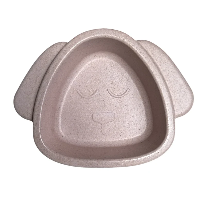 Gamelle bambou forme chien 16x13x5 cm Mon Ami Luki