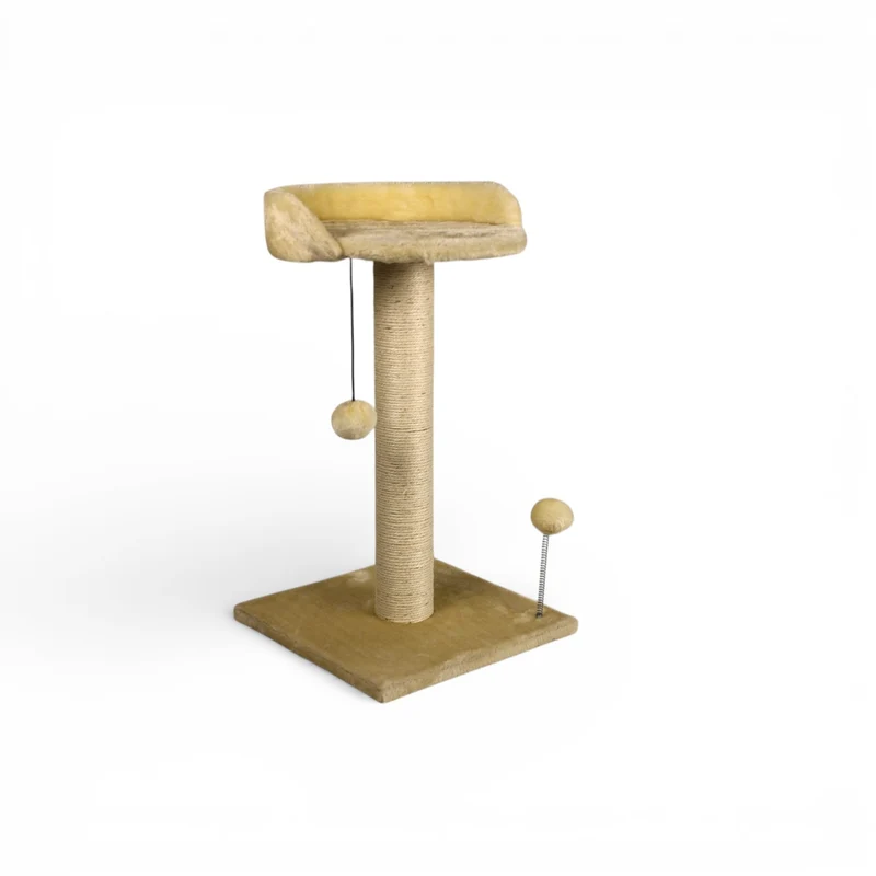 Arbre a chat ecru 55x33x33 cm Mon Ami Luki