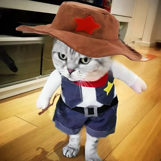 Déguisement pour Chat - Cow-boy