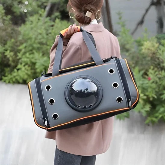 Sac de transport pour chat - Avec hublot