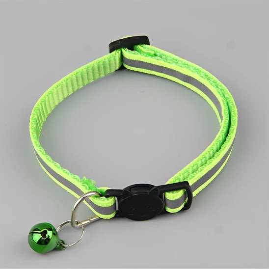 Collier chat anti étranglement - Réfléchissant