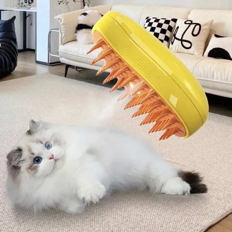 Brosse chat - À vapeur