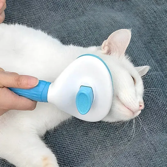 Brosse pour chat - Autonettoyante